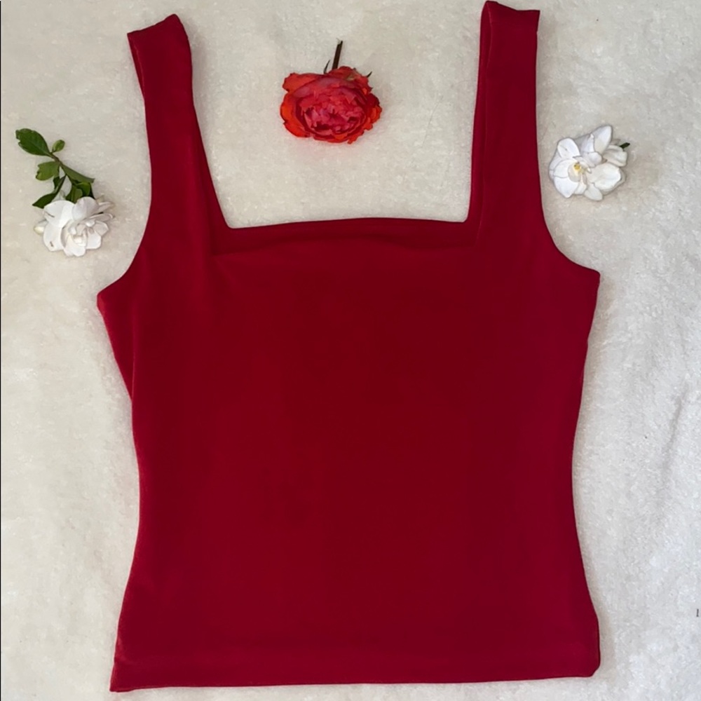 Red❤️ Tank top by Leith. Size: Small. Worn once!